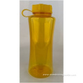 1000mL Yellow Wide Mouth Water Bottle